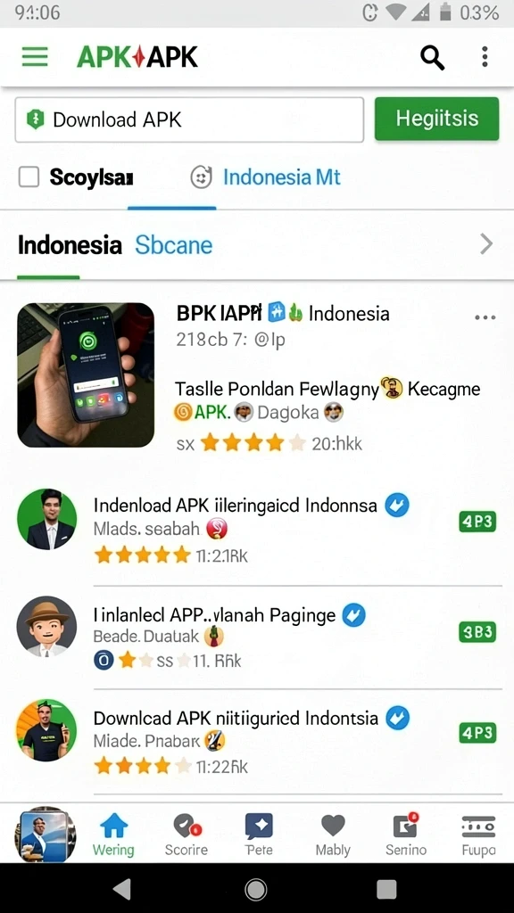 api77 - Tampilan antarmuka yang menarik dan mudah dipahami.