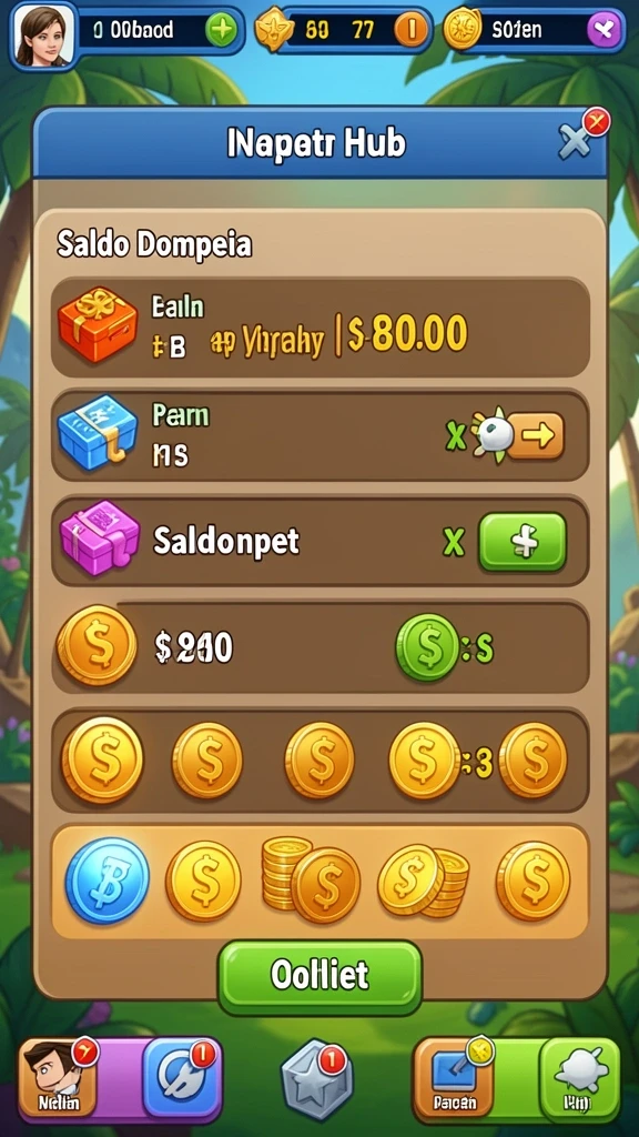 danagame - Tampilan antarmuka yang ramah pengguna.