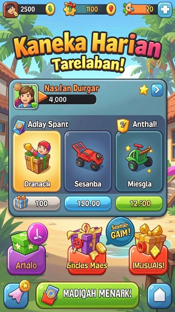 kaostogel - Tampilan antarmuka KAOSTOGEL yang modern dan menarik.